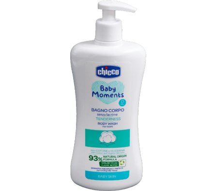Chicco Jabon Corporal Baby Moments Gel 500ml 
