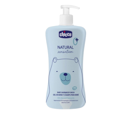 Chicco Gel de Baño y Shampoo Nat. Sensation 500ml