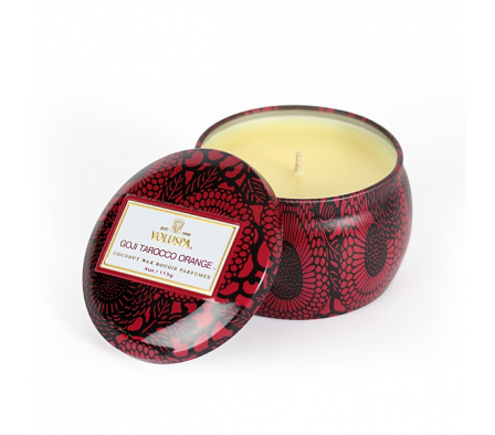 Voluspa Vela Petite Tin Goji Tarocco Orange 113gr