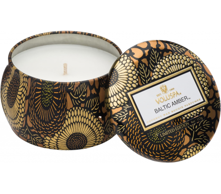 Voluspa Vela Petite Tin Baltic Amber 113gr