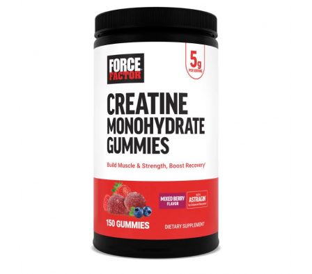 Force Factor Creatina Gomitas Mixed Berry 150 unid