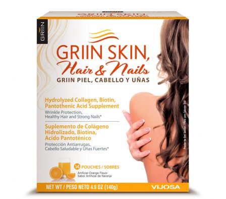 Griin Skin, Hair & Nails Polvo para Solución Oral 