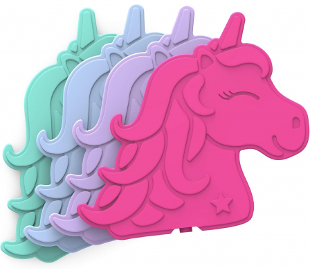 Bentgo Pack de 4 Hielo Reutilizable Unicornio