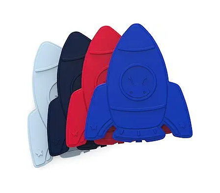 Bentgo Pack de 4 Hielo Reutilizable Cohete