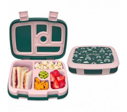 Bentgo Lonchera Para Niños Green Rainbow