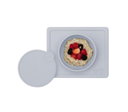 EzPz Mini Bowl Lid Pewter