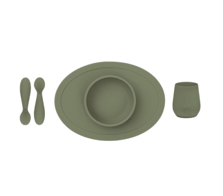 EzPz First Food Set Olive