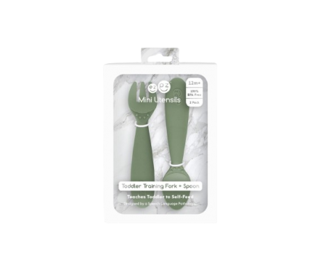 Mini Utensils Olive