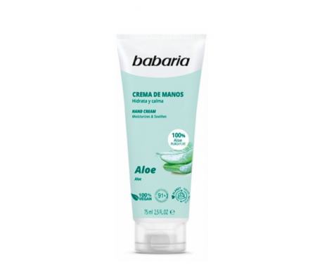 Babaria Crema p/Manos Aloe Vera 75 ml