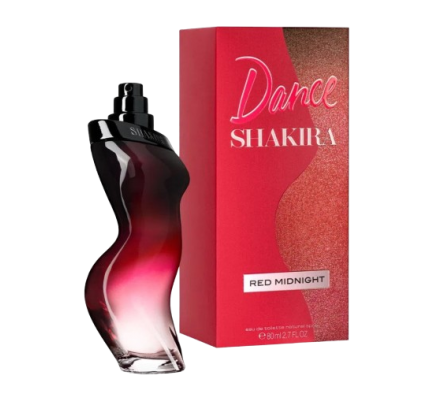 Shakira Perfume Dance Red Midnight 80ml 
