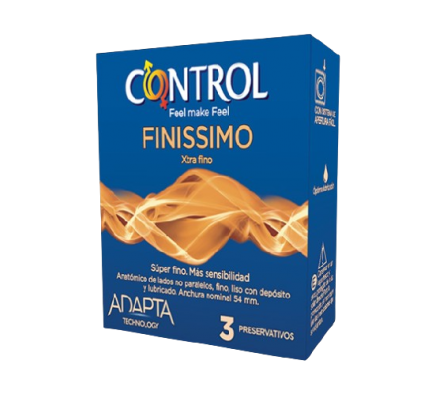 Preservativos Adapta Finissimo X 3 Unidades