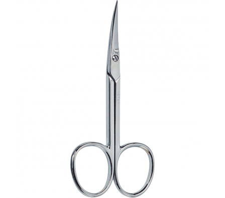 Beter Tijera Manicura Uñas, Cromada, Punta Curva