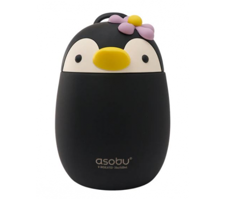 Asobu Contenedor de Comida Pingüino 591ml