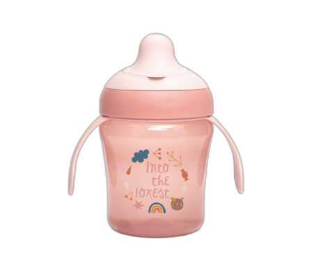 Taza Aprendizaje +6m 200ml Rosa 