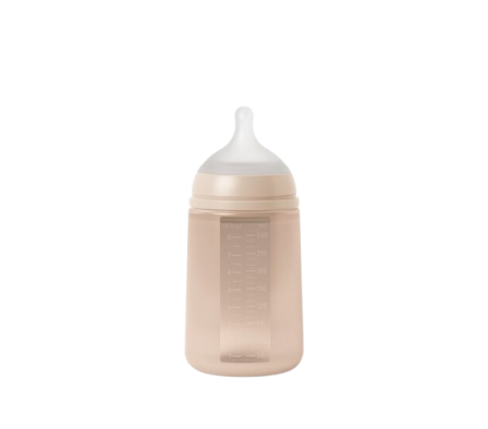 Suavinex Biberon Silicona 240ml Anticolic FM Nude 