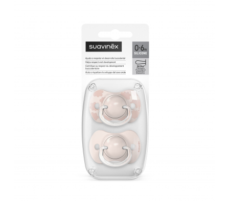 Suavinex Chupete Fisiologico Dreams Pink 0/6M 2U