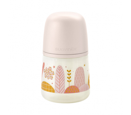 Suavinex Biberon Flujo Lento 0m+ Dreams Pink 150ml