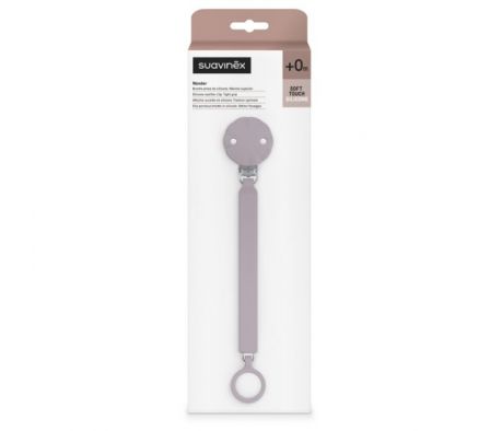 Suavinex Portachupete Silicona Lavanda 