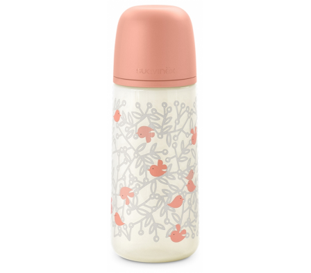 Suavinex Biberon Flujo Denso 6m+  Rosado 360ml