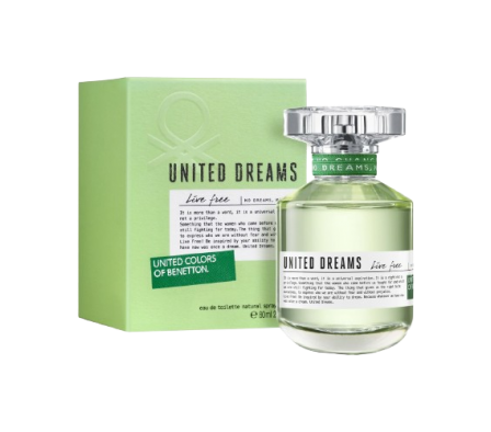 Benneton Colors Perfume Live For Her 80ml 