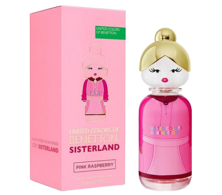 Benneton Perfume Sisterland Pink Rasberry 80ml 
