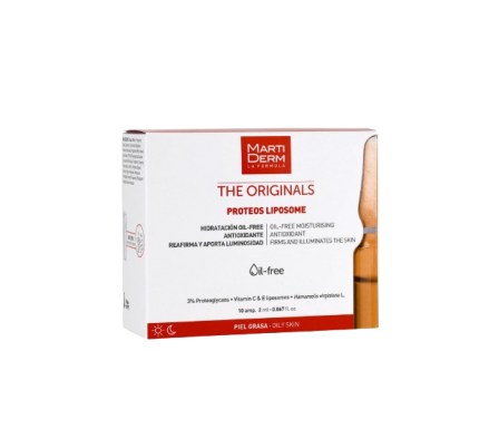MartiDerm Proteos Liposome 10 Ampollas 