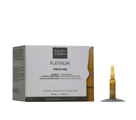 MartiDerm Platinum PhotoAge 30 Ampollas