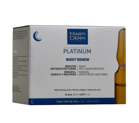 MartiDerm Night Renew 30 Ampollas 