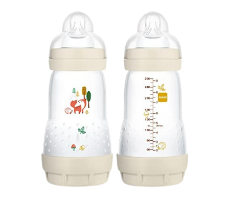 Mam Mamadera Gris 260ml 2+