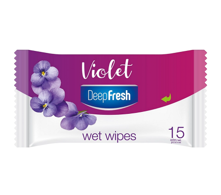 Deepfresh Toallita Higienica Violet