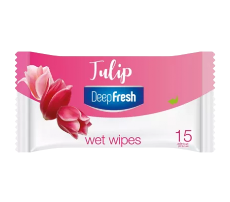 DeepFresh Toallita Húmeda Tulipan