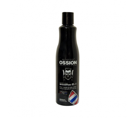 Ossion Shampoo Hair & Beard Premium 2x1 500ml