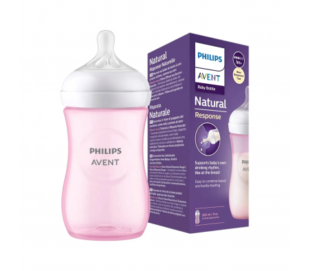 Avent Biberon Natural Response Rosa 240ml
