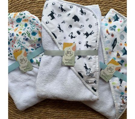 Baby Sleep Toalla Con Capucha Pequeño  