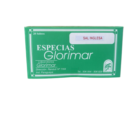 Glorimar Sal Epsom x 20 sobres