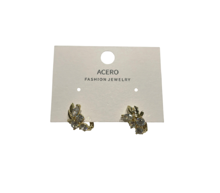 Madonna Aro de Acero Argolla c/Circones cod 323