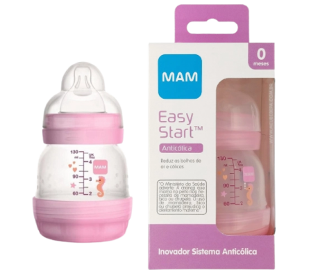 Mam Biberon Anticolico Flujo Lento 0M 130 ml