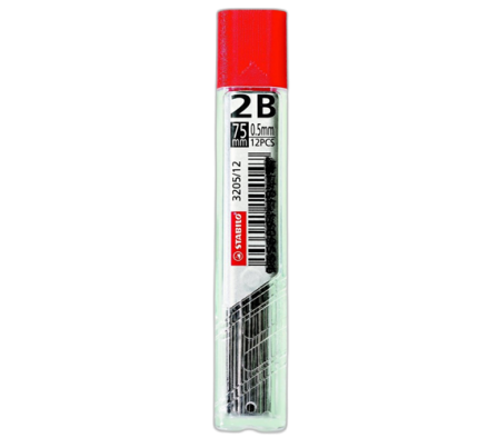 Stabilo 3205 Mina Para Portaminas 0,5mm 2b